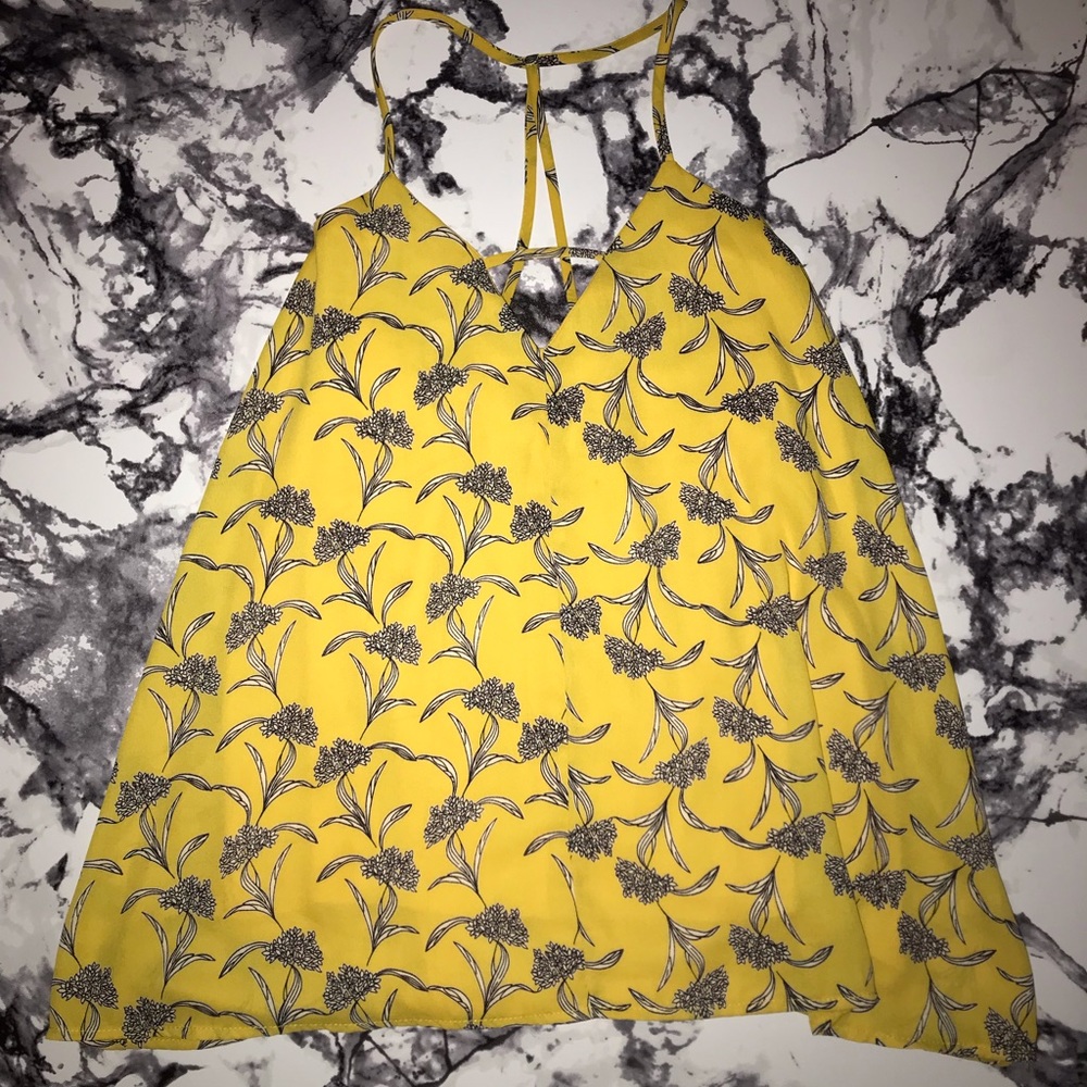 Francesca’s: Floral Tank